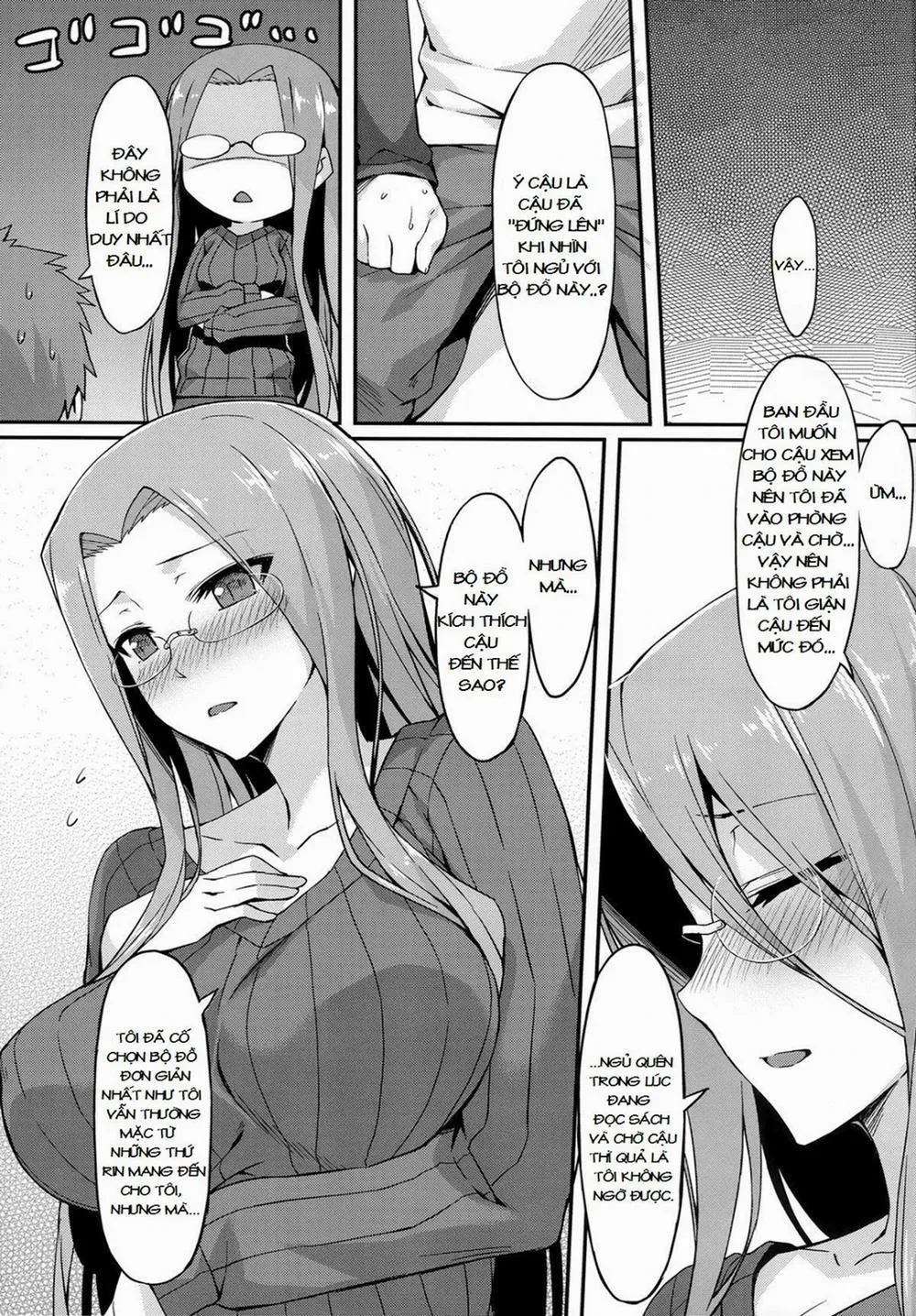 HentaiVN.net - Ảnh 9 - Rider-san to Tate Sweater. (Fate Hollow Ataraxia) - Chap 1
