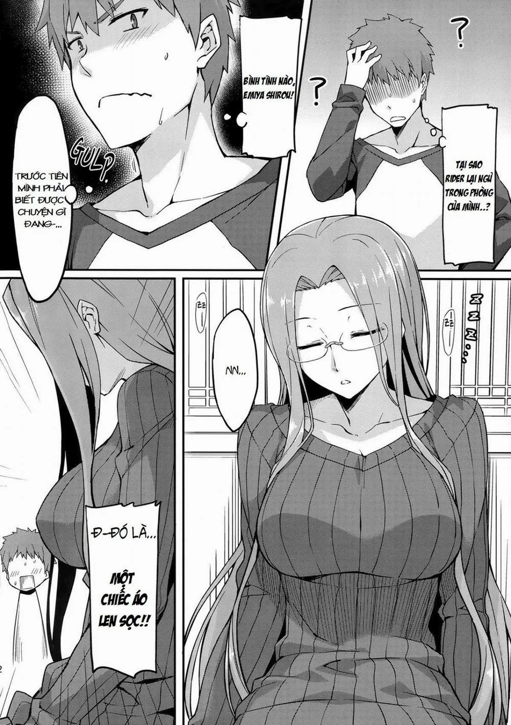 HentaiVN.net - Ảnh 4 - Rider-san to Tate Sweater. (Fate Hollow Ataraxia) - Chap 1