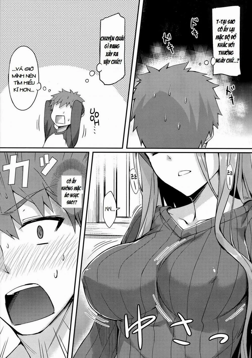 HentaiVN.net - Ảnh 5 - Rider-san to Tate Sweater. (Fate Hollow Ataraxia) - Chap 1