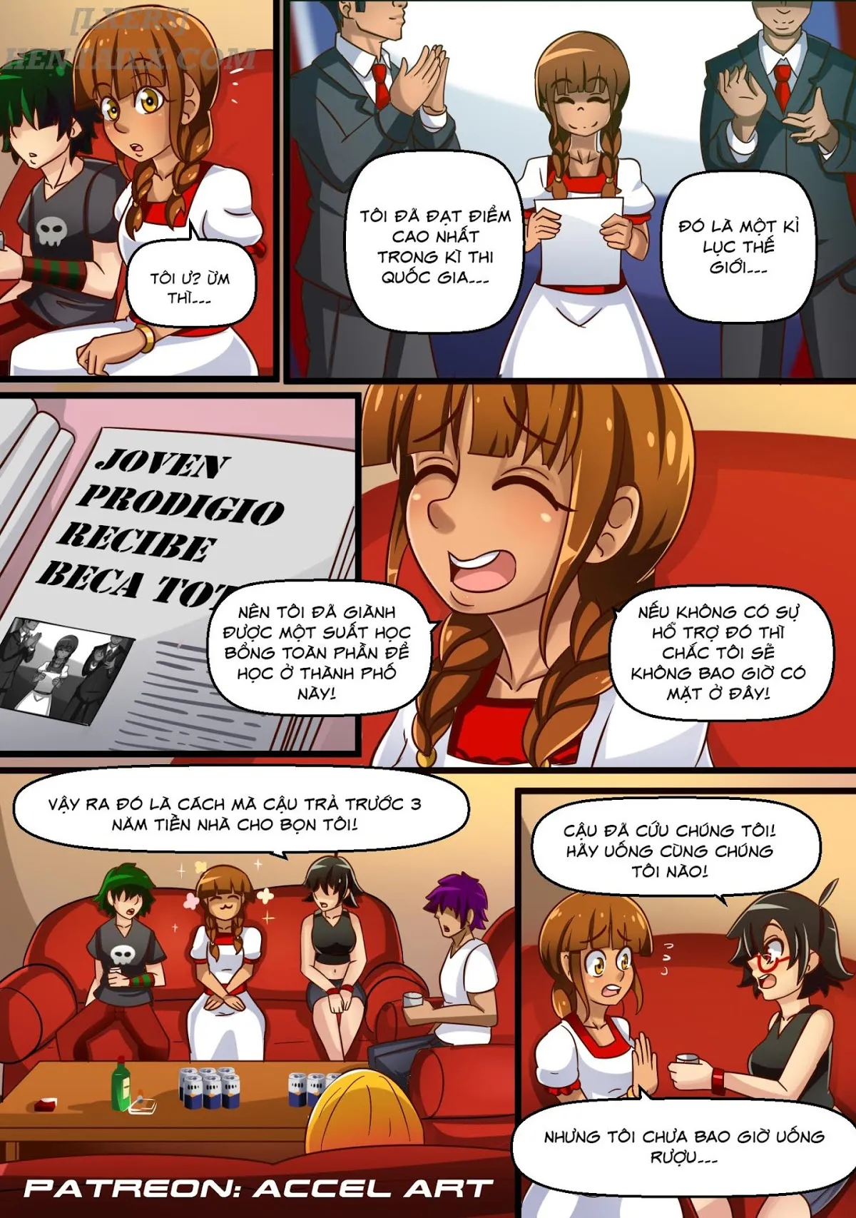 HentaiVN.net - Ảnh 10 - Axi Stories - The Exchange Student [Axi Stories The Exchange Student] - Chap 1