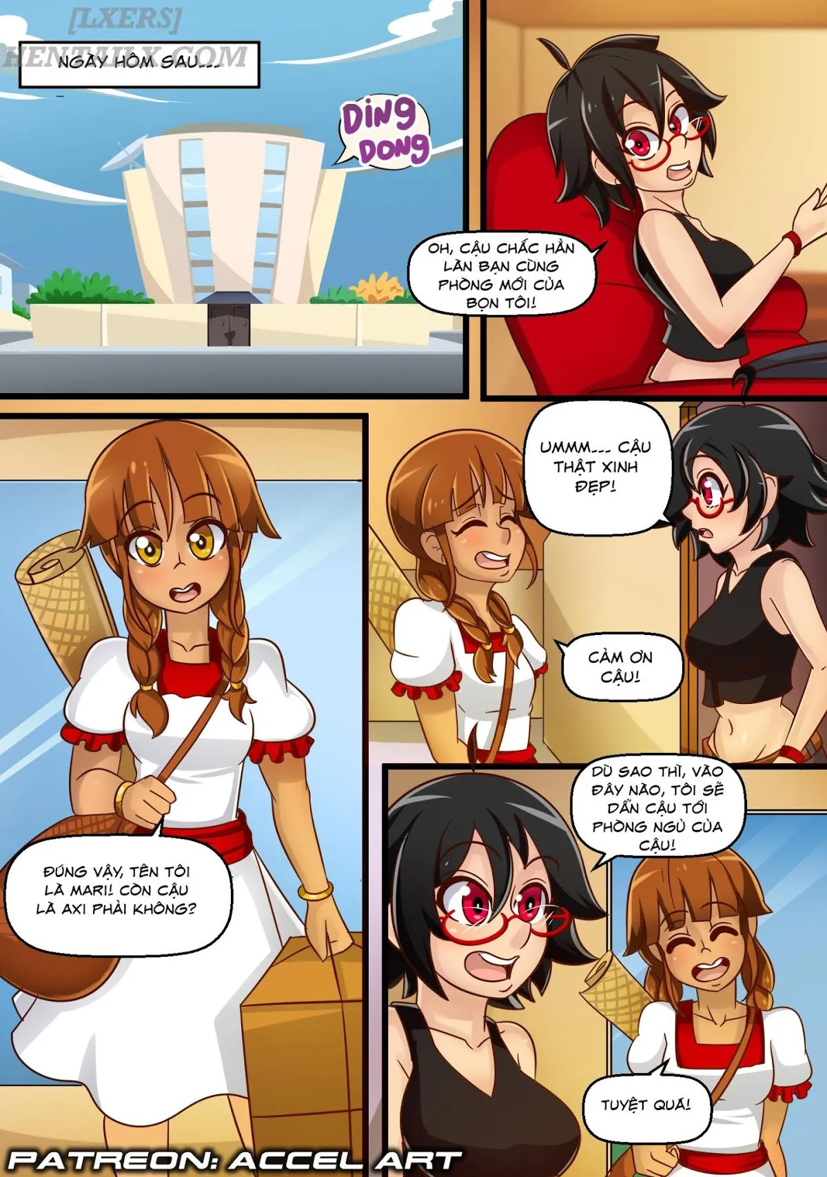 HentaiVN.net - Ảnh 7 - Axi Stories - The Exchange Student [Axi Stories The Exchange Student] - Chap 1