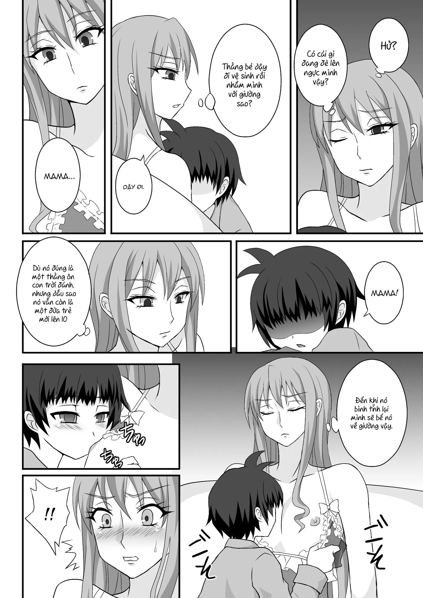 HentaiVN.net - Ảnh 8 - Onee ga Mama ni Narundayo! - Chap 1