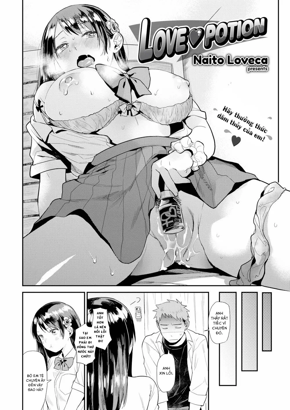 HentaiVN.net - Ảnh 3 - Tình Dược! [Love ♥ Potion] - Chap 1