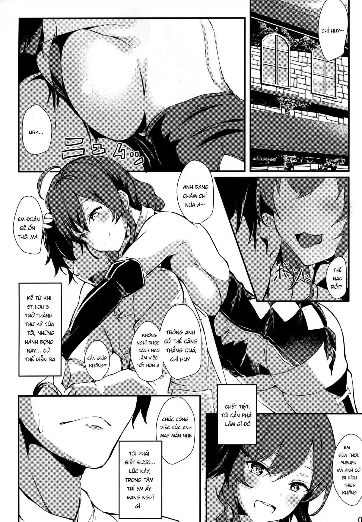 HentaiVN.net - Ảnh 4 - Cốc Trà Của Sự Dâm Dục ( Azur Lane ) [St. Louis-san no Milk ga Nomitai!! (Azur Lane), セントルイス産のミルクが飲み隊っ!! (アズールレーン)] - Chap 1