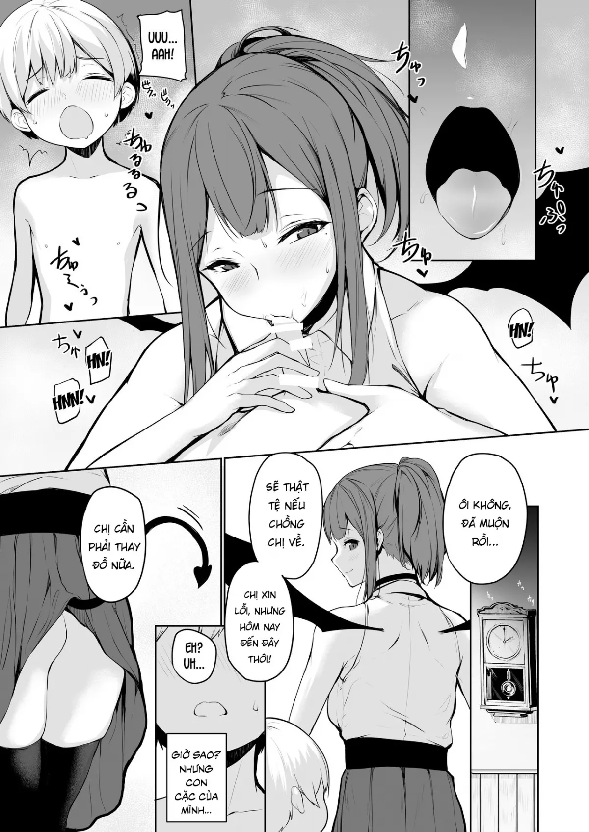 HentaiVN.net - Ảnh 19 - Succubus-san wa Sakusei Shitai! [The Succubus Wants To Milk!] - Chap 1