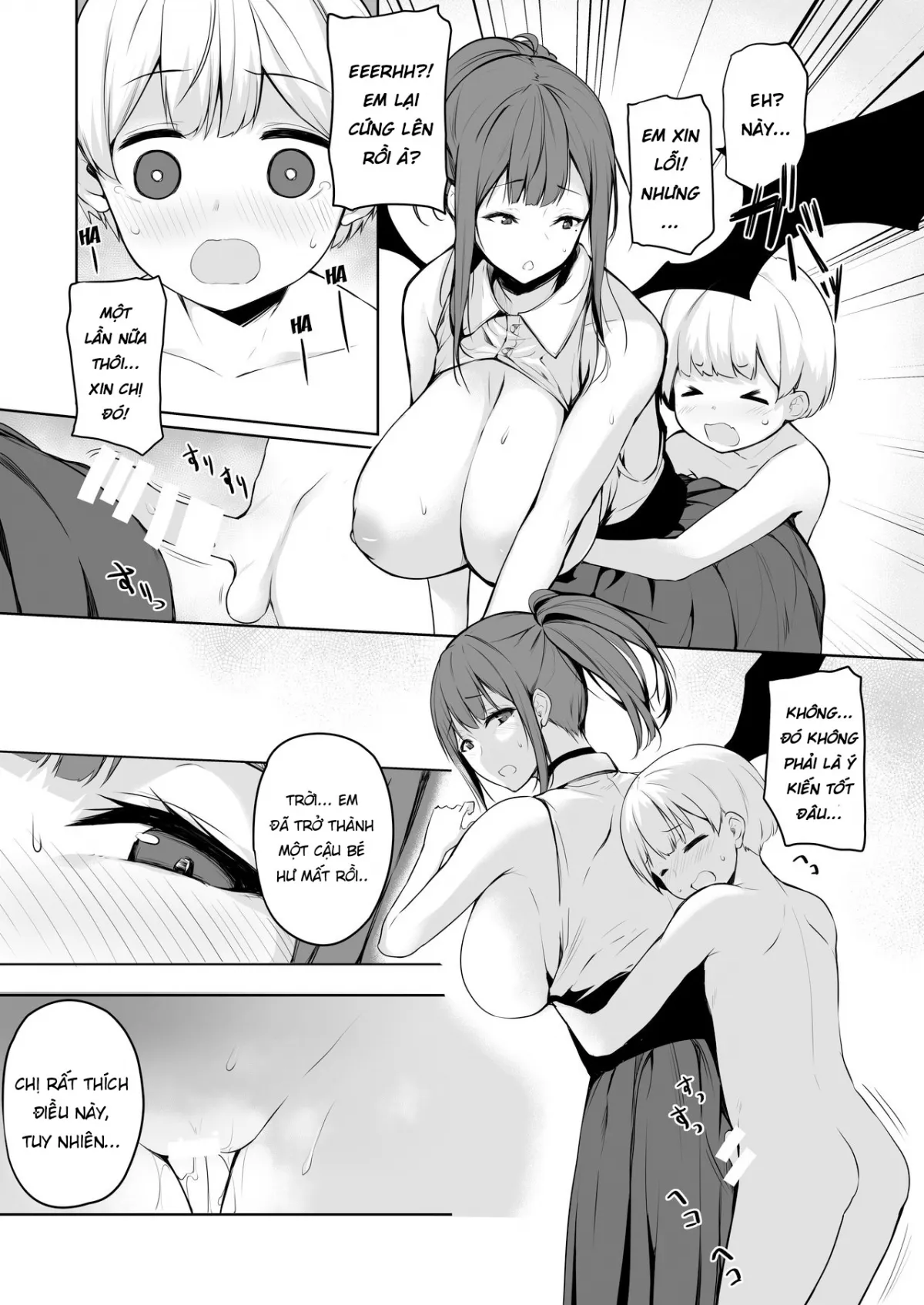 HentaiVN.net - Ảnh 20 - Succubus-san wa Sakusei Shitai! [The Succubus Wants To Milk!] - Chap 1