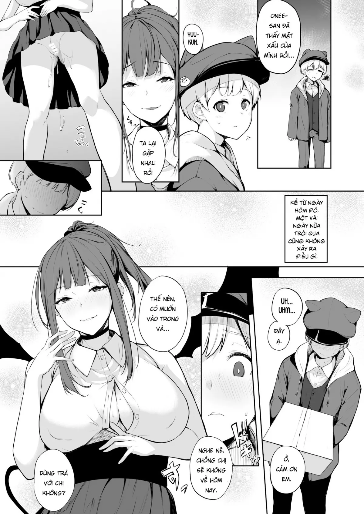 HentaiVN.net - Ảnh 27 - Succubus-san wa Sakusei Shitai! [The Succubus Wants To Milk!] - Chap 1
