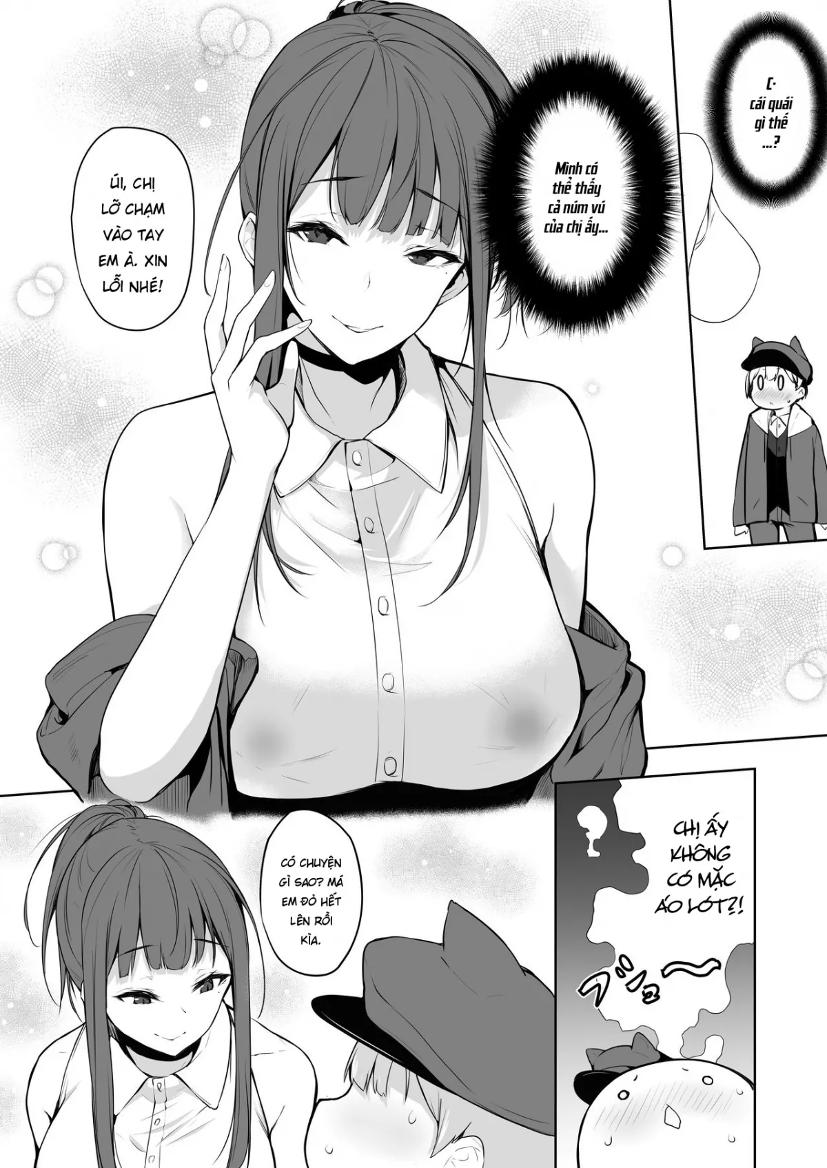 HentaiVN.net - Ảnh 3 - Succubus-san wa Sakusei Shitai! [The Succubus Wants To Milk!] - Chap 1