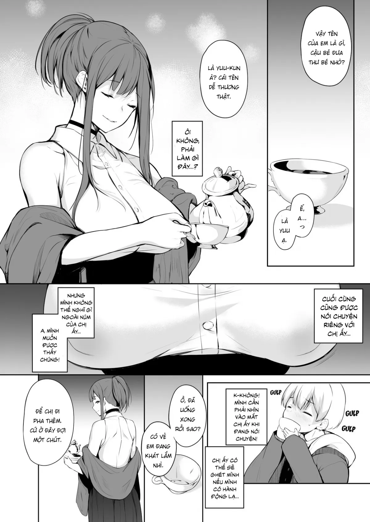 HentaiVN.net - Ảnh 5 - Succubus-san wa Sakusei Shitai! [The Succubus Wants To Milk!] - Chap 1