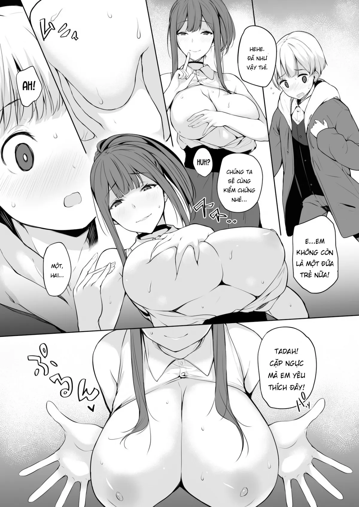 HentaiVN.net - Ảnh 8 - Succubus-san wa Sakusei Shitai! [The Succubus Wants To Milk!] - Chap 1
