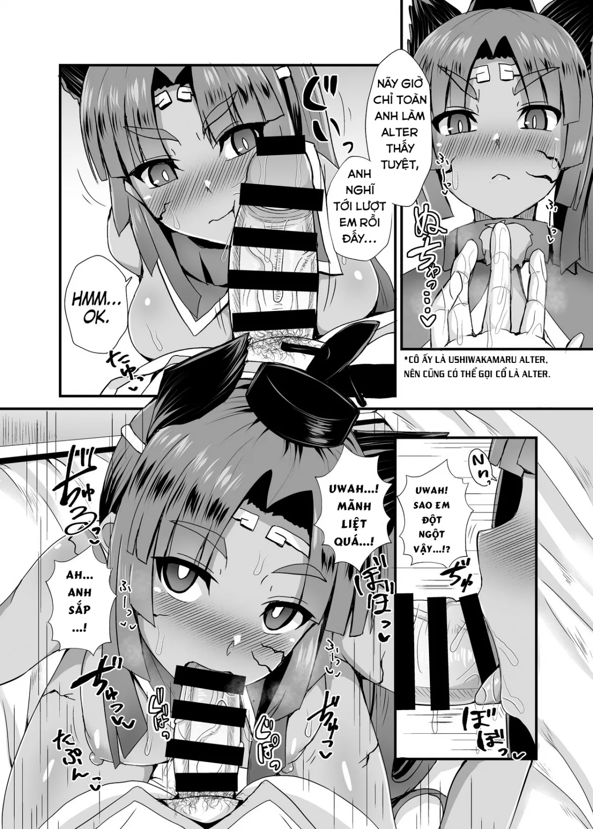 HentaiVN.net - Ảnh 9 - Làm những gì tôi muốn với Ushiwakamaru Alter bằng cách thôi miên. [Ushiwakamaru Alter to Saimin de Sukihoudai; Doing What I Want With an Hypnotized Ushiwakamaru Alter; 牛若丸オルタと催眠で好き放題] - Chap 1