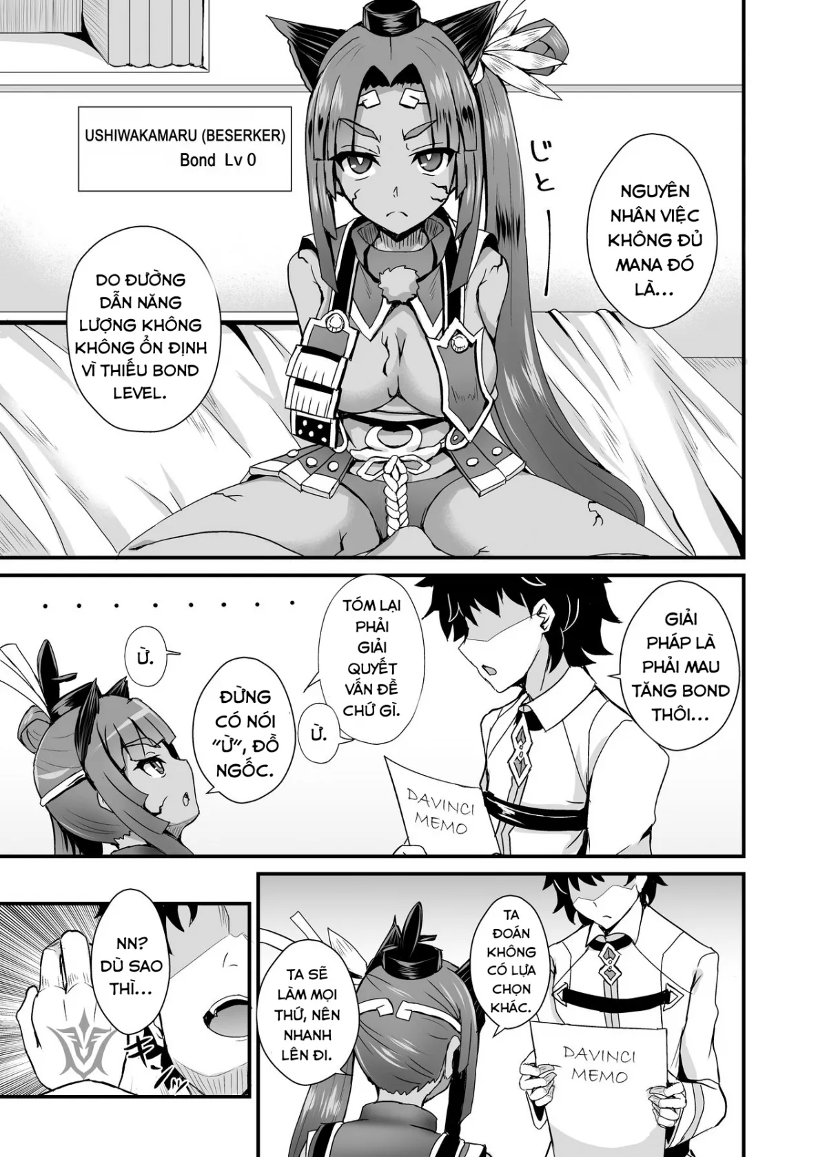 HentaiVN.net - Ảnh 6 - Làm những gì tôi muốn với Ushiwakamaru Alter bằng cách thôi miên. [Ushiwakamaru Alter to Saimin de Sukihoudai; Doing What I Want With an Hypnotized Ushiwakamaru Alter; 牛若丸オルタと催眠で好き放題] - Chap 1