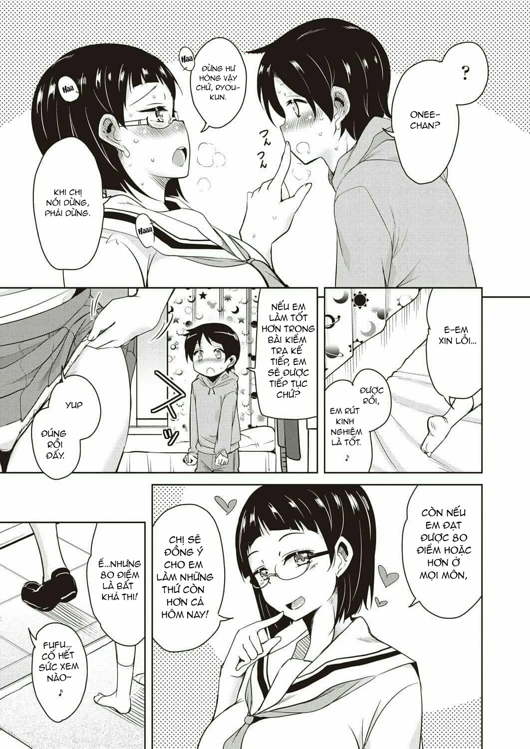 HentaiVN.net - Ảnh 3 - Hajimete no Katei Kyoushi - Chap 1