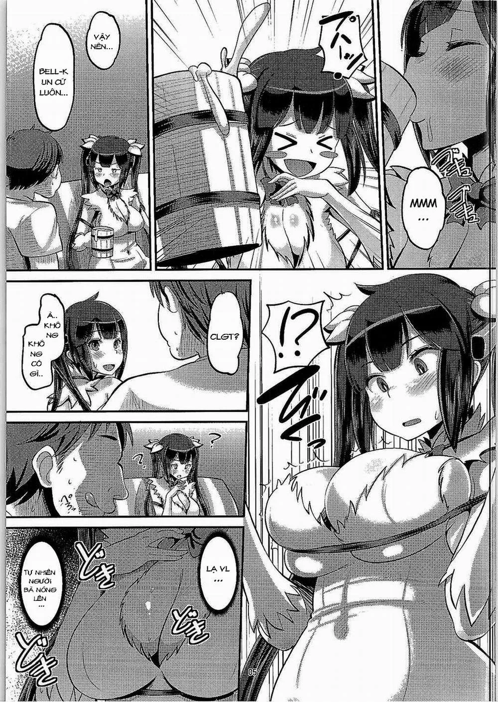 HentaiVN.net - Ảnh 4 - Kami Ana (Is It Wrong to Try to Pick Up Girls in a Dungeon?) - Chap 1