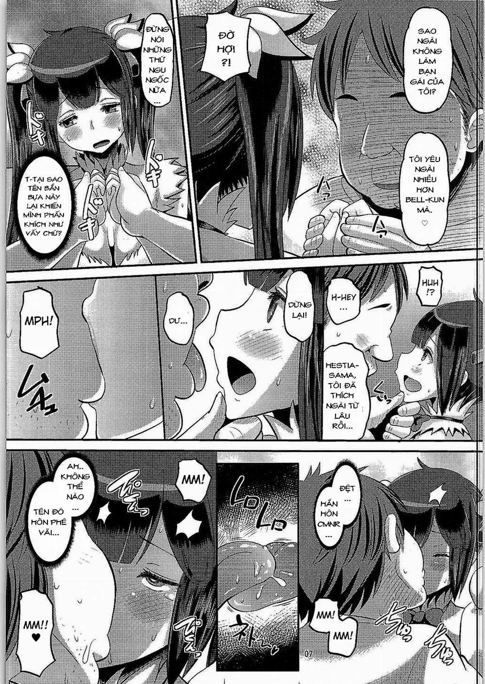 HentaiVN.net - Ảnh 6 - Kami Ana (Is It Wrong to Try to Pick Up Girls in a Dungeon?) - Chap 1