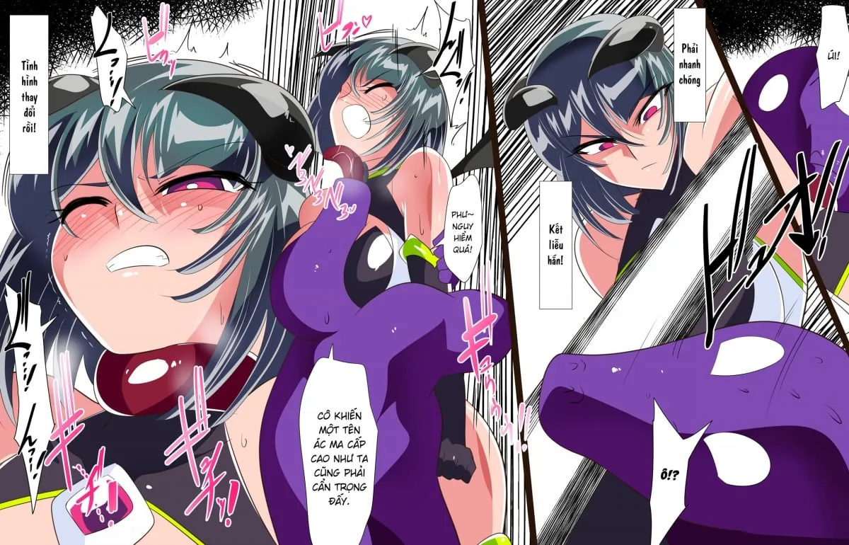 HentaiVN.net - Ảnh 10 - Heroine Harassment Chaste Taimashi Akina 4 - Chap 1