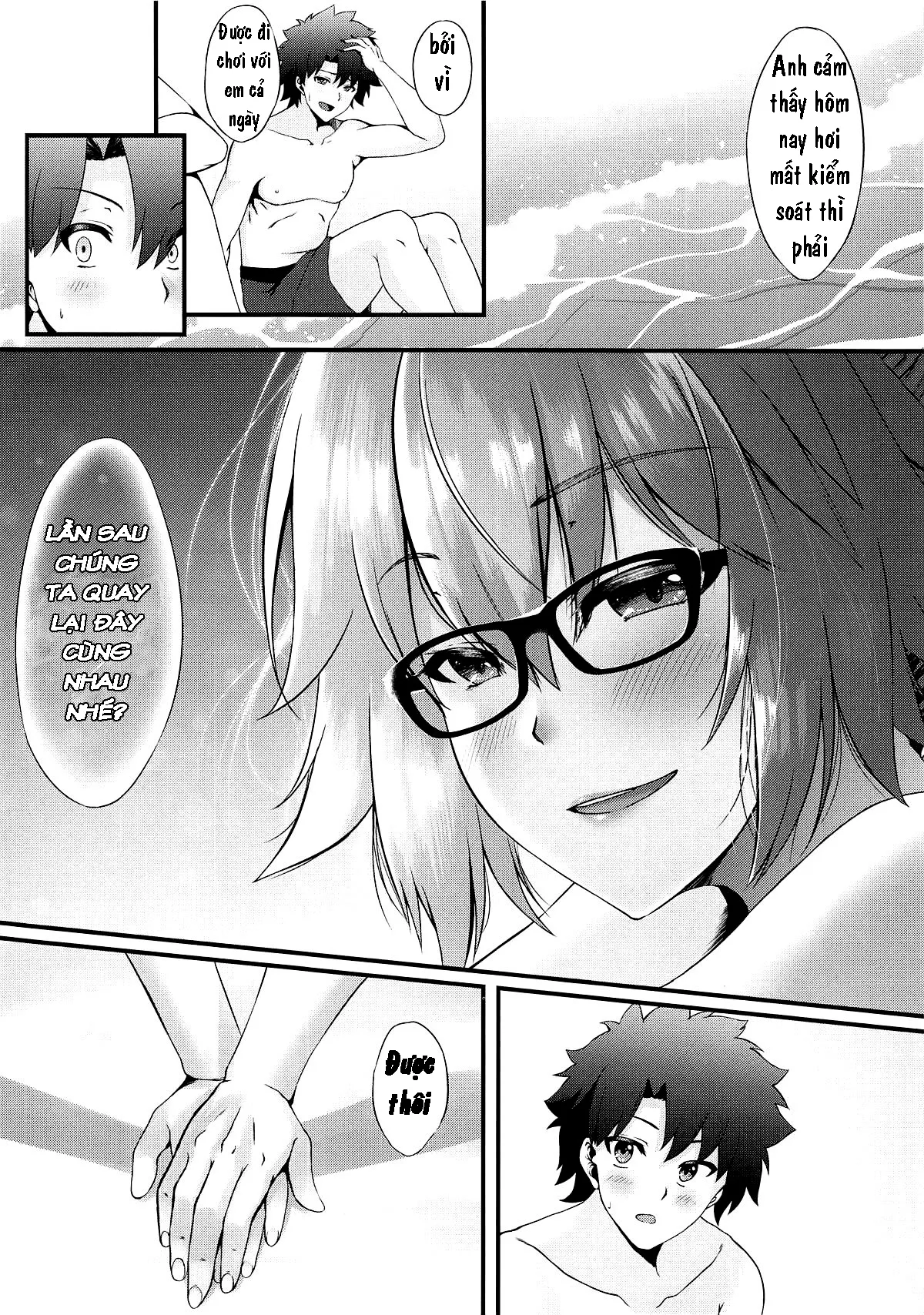 HentaiVN.net - Ảnh 5 - FDO Fate/Dosukebe Order VOL.0.5 (Fate/Grand Order) [Cuộc phiêu lưu thú vị của Gudao và Jeann] - Chap 1