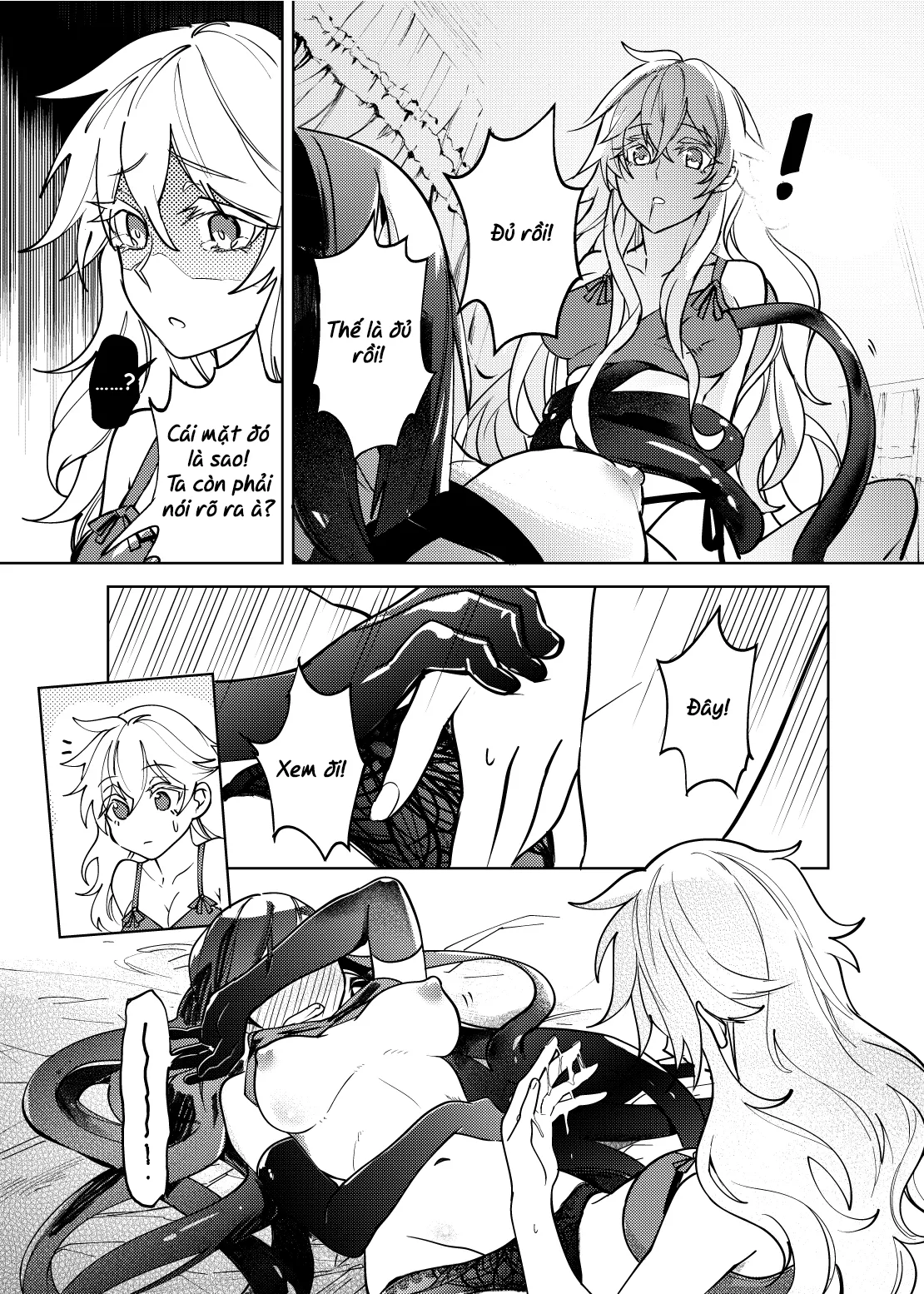 HentaiVN.net - Ảnh 10 - Tiểu Bạch và Ả Phù Thủy [Palely and The Witch; 那個成天只想上她老母的猴死囝仔] - Chap 1