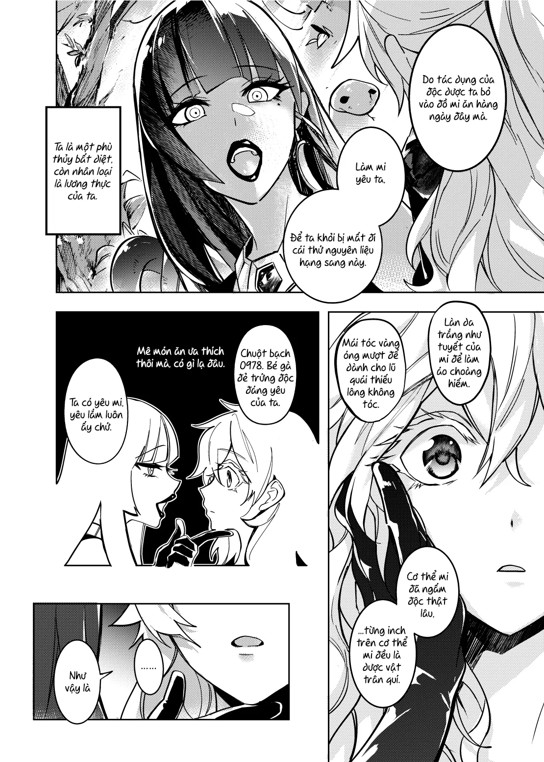 HentaiVN.net - Ảnh 3 - Tiểu Bạch và Ả Phù Thủy [Palely and The Witch; 那個成天只想上她老母的猴死囝仔] - Chap 1