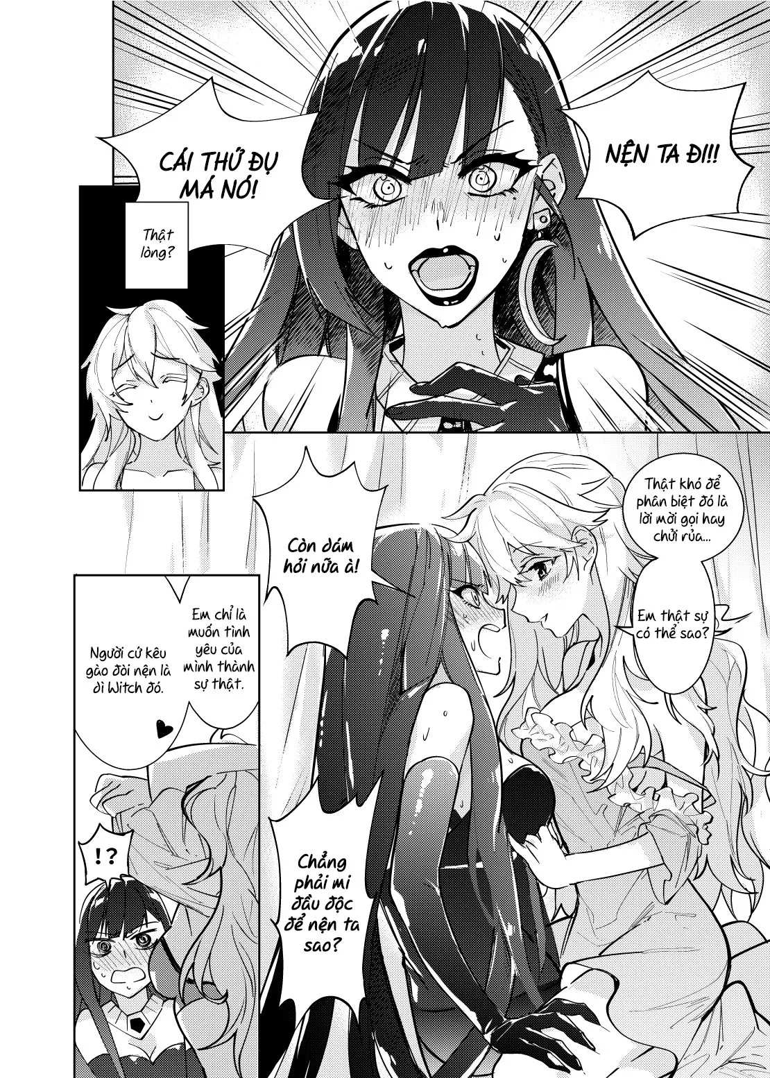 HentaiVN.net - Ảnh 6 - Tiểu Bạch và Ả Phù Thủy [Palely and The Witch; 那個成天只想上她老母的猴死囝仔] - Chap 1