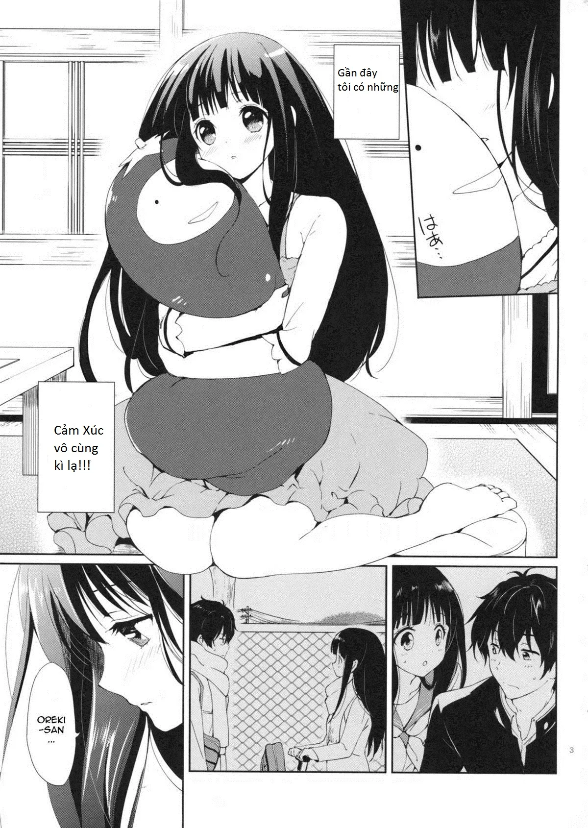 HentaiVN.net - Ảnh 3 - Ice Monaka Caramel (Hyouka) - Chap 1