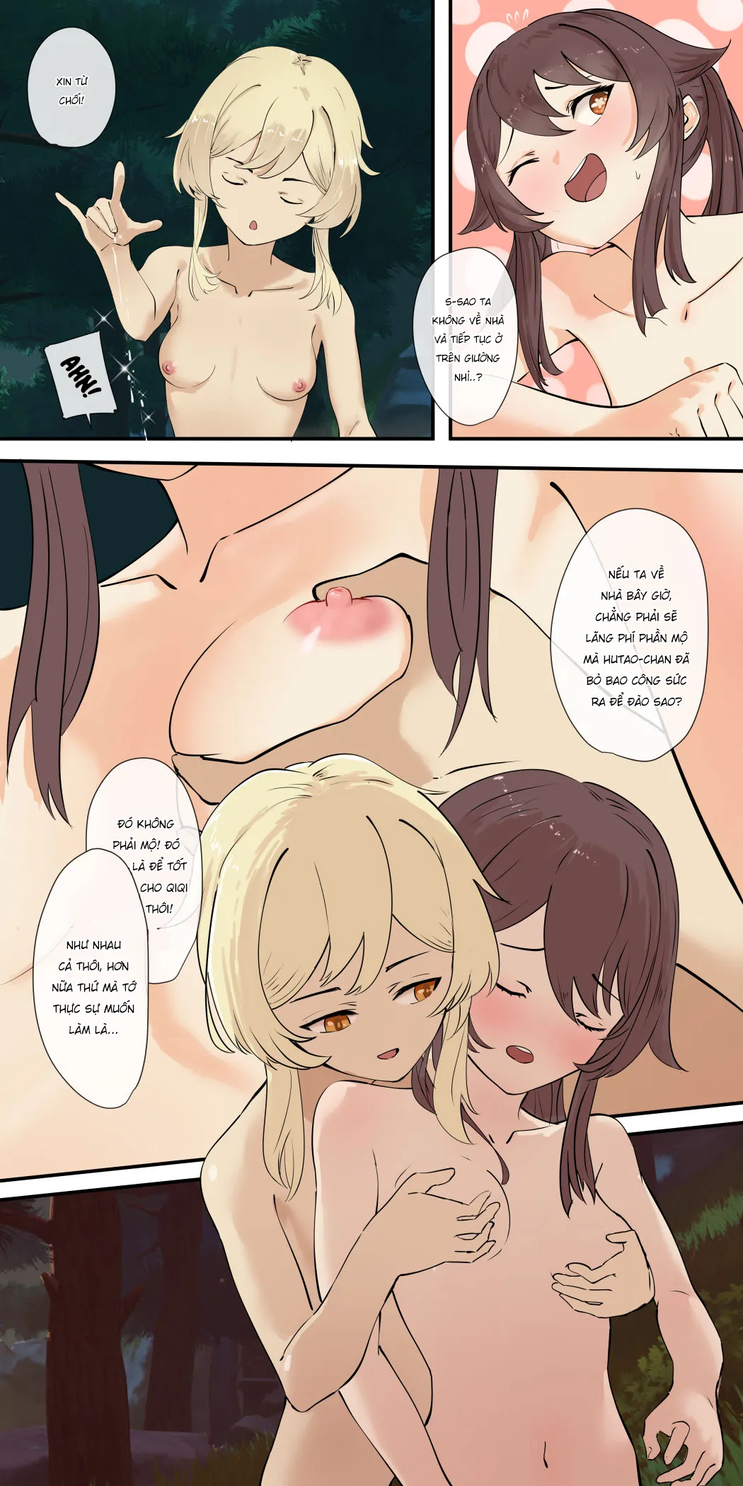 HentaiVN.net - Ảnh 5 - Hu Tao's Calvary [原神 胡桃骑兵] - Chap 1