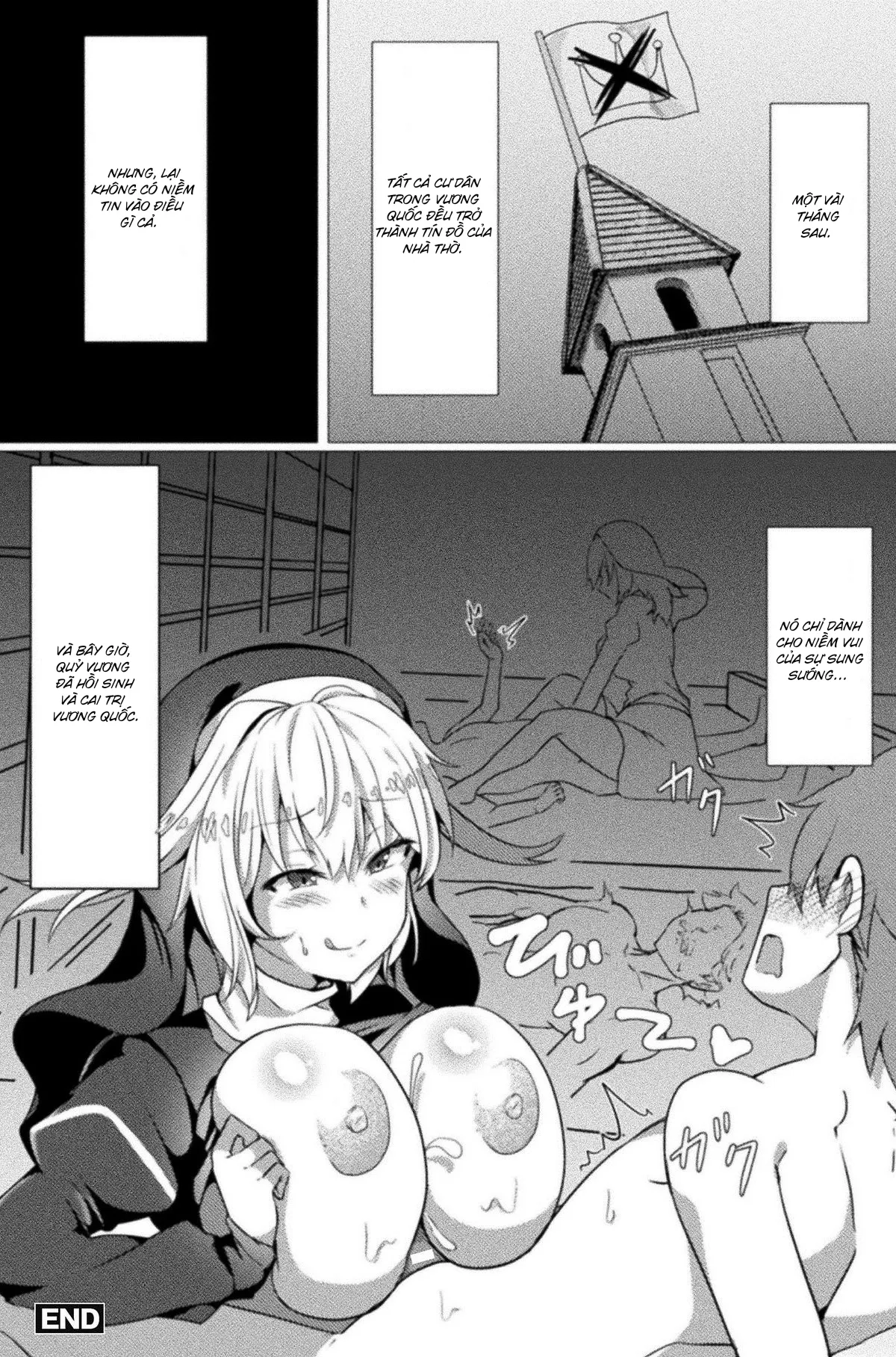 HentaiVN.net - Ảnh 16 - Daraku Kyoudan - Falling Society - Chap 1