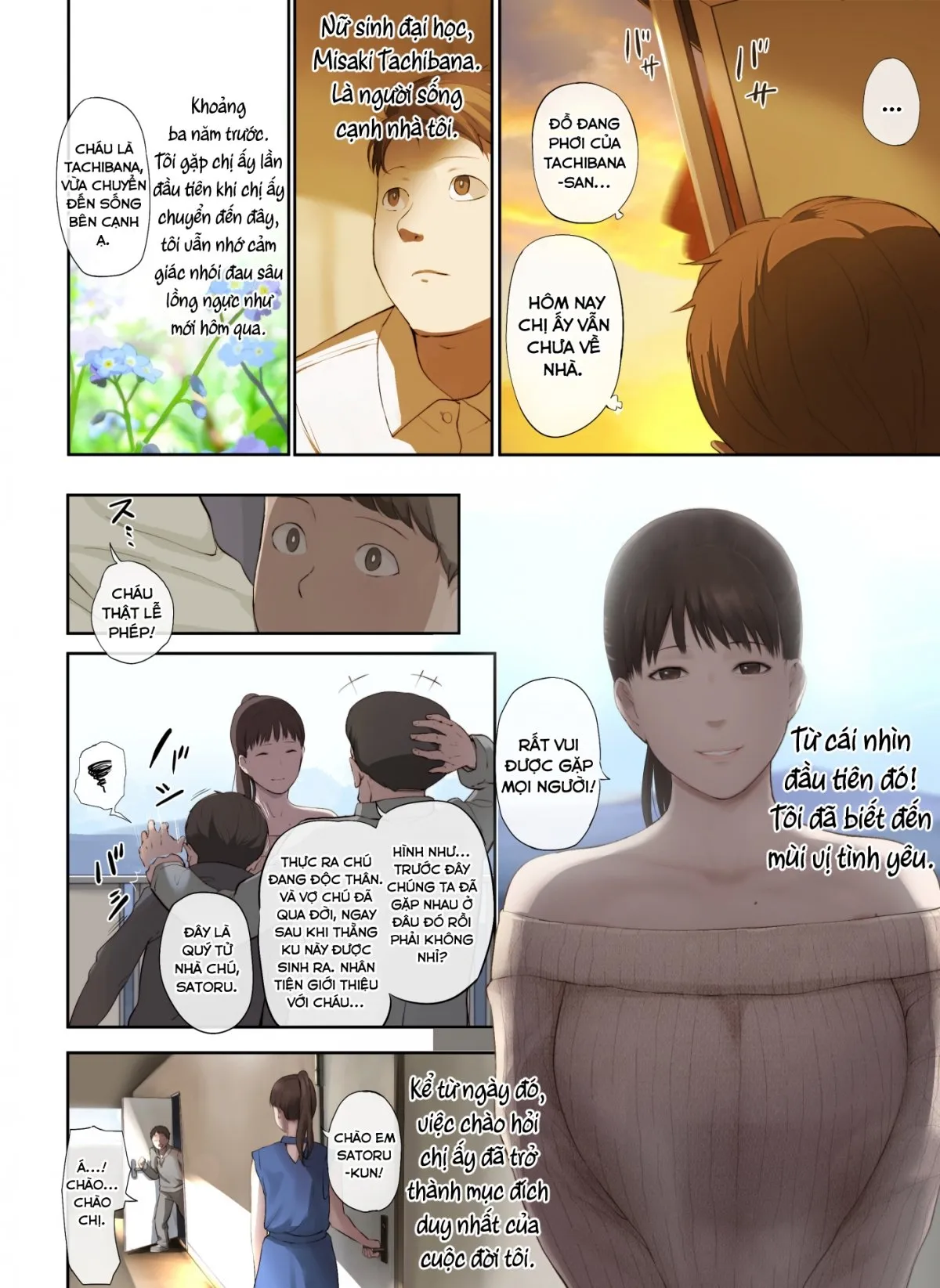 HentaiVN.net - Ảnh 6 - Ngước nhìn là ánh dương [Tonari No Onee-San No Shitagi O Nusundara Kiseki Ga Okita Hanashi O Shiyou; Let’s Talk About The Story Of A Miracle That Happened When I Stole The Underwear Of The Lady Next Door; 隣のお姉さんの下着を盗んだら奇跡が起きた話をしよう] - Chap 1