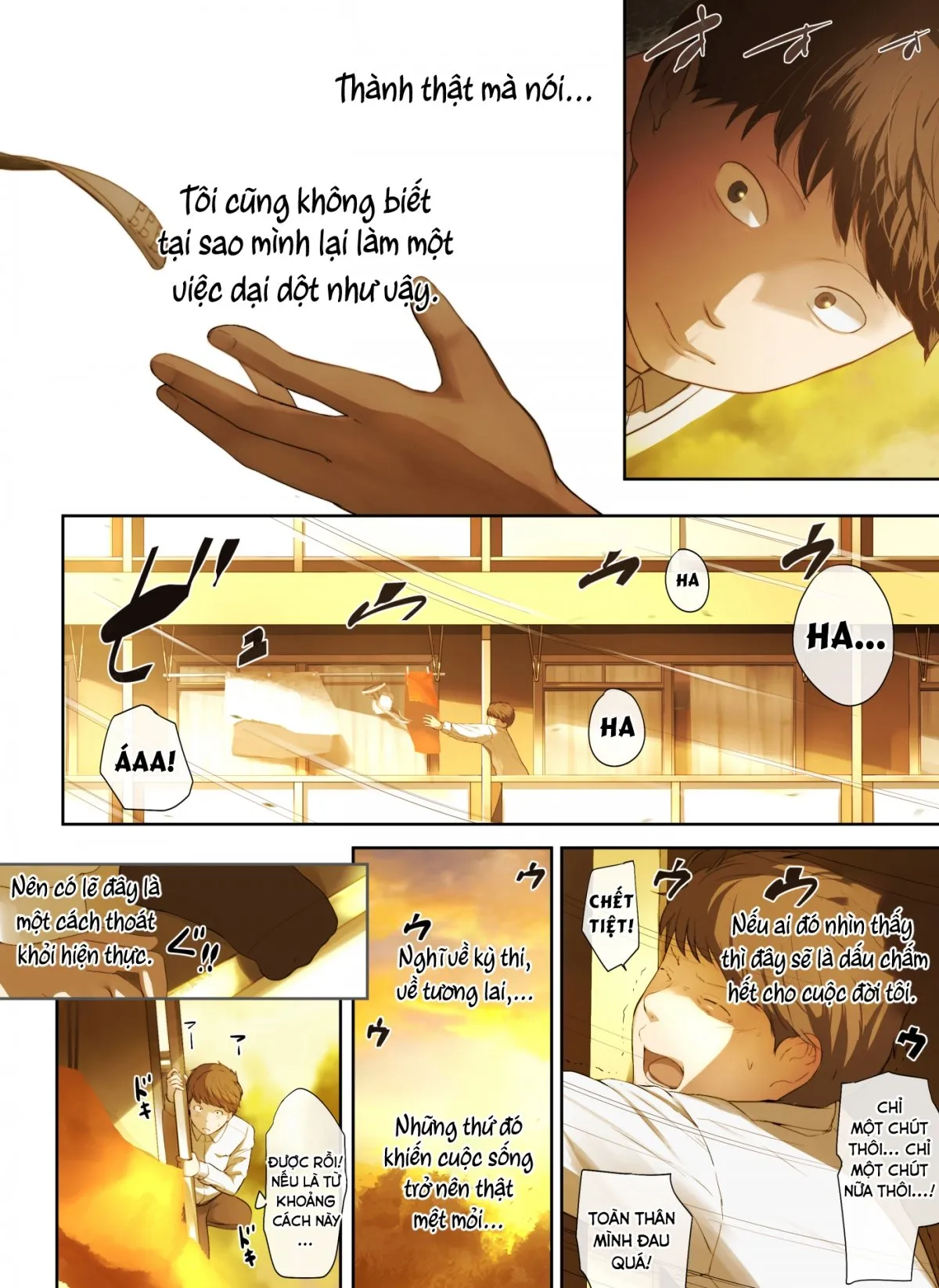 HentaiVN.net - Ảnh 8 - Ngước nhìn là ánh dương [Tonari No Onee-San No Shitagi O Nusundara Kiseki Ga Okita Hanashi O Shiyou; Let’s Talk About The Story Of A Miracle That Happened When I Stole The Underwear Of The Lady Next Door; 隣のお姉さんの下着を盗んだら奇跡が起きた話をしよう] - Chap 1