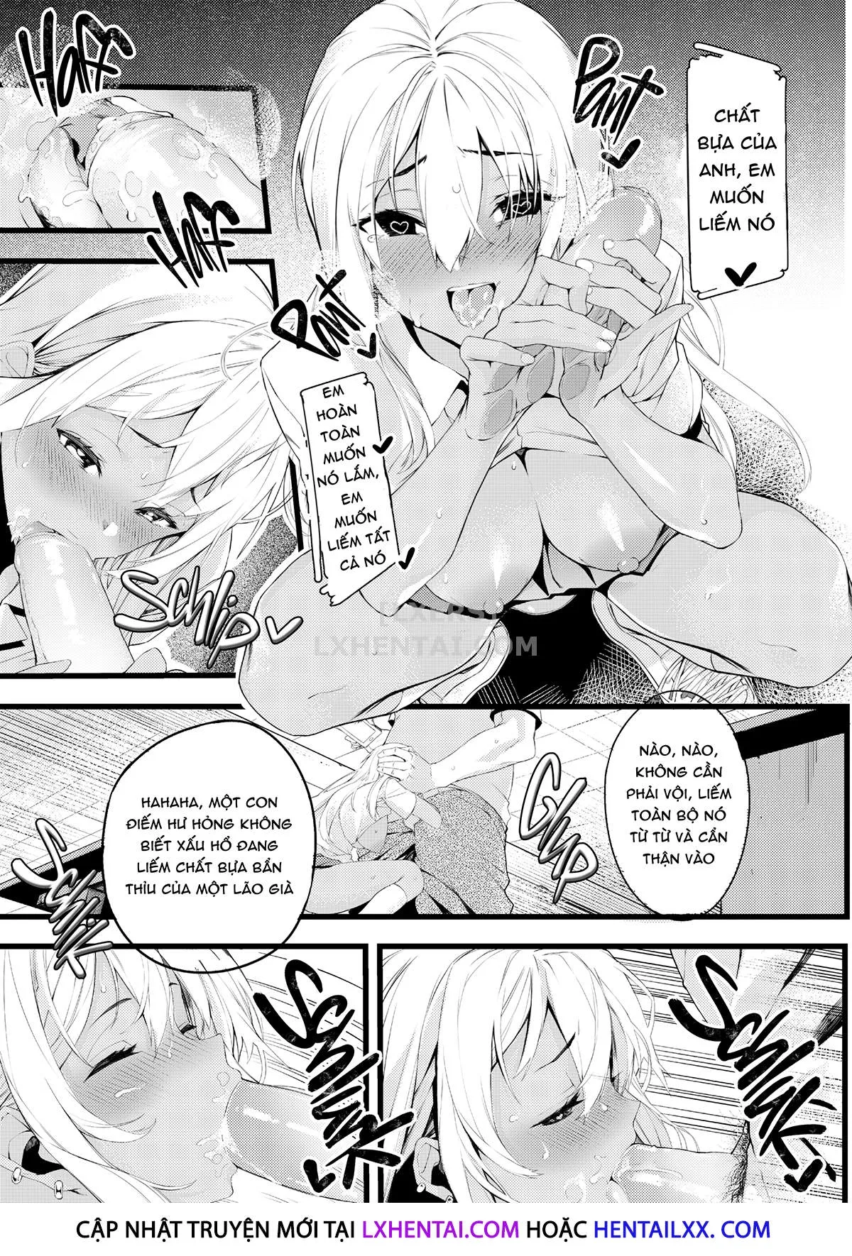 HentaiVN.net - Ảnh 13 - A Gyaru's Hypnosis Training From a Dirty Old Man - Chap 1