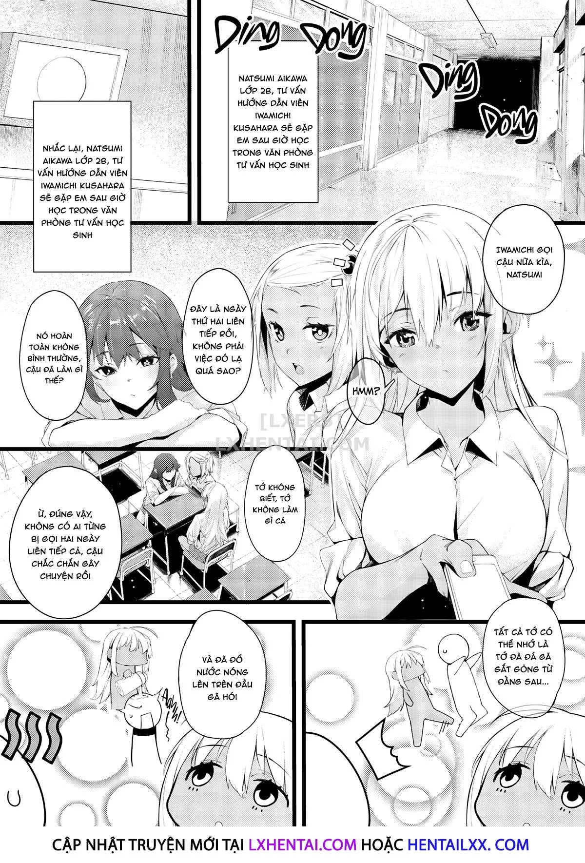 HentaiVN.net - Ảnh 5 - A Gyaru's Hypnosis Training From a Dirty Old Man - Chap 1