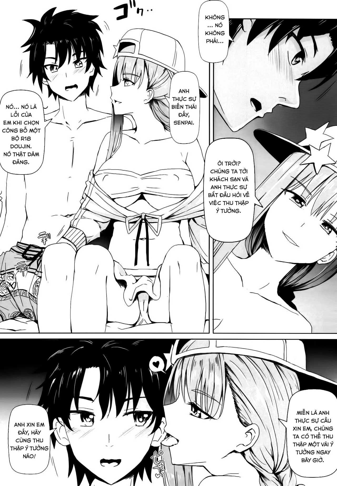 HentaiVN.net - Ảnh 3 - Boku to BB-chan no Doujin Shuzai [My Doujin Materials Gathering with BB-chan (Fate/Grand Order)] - Chap 1
