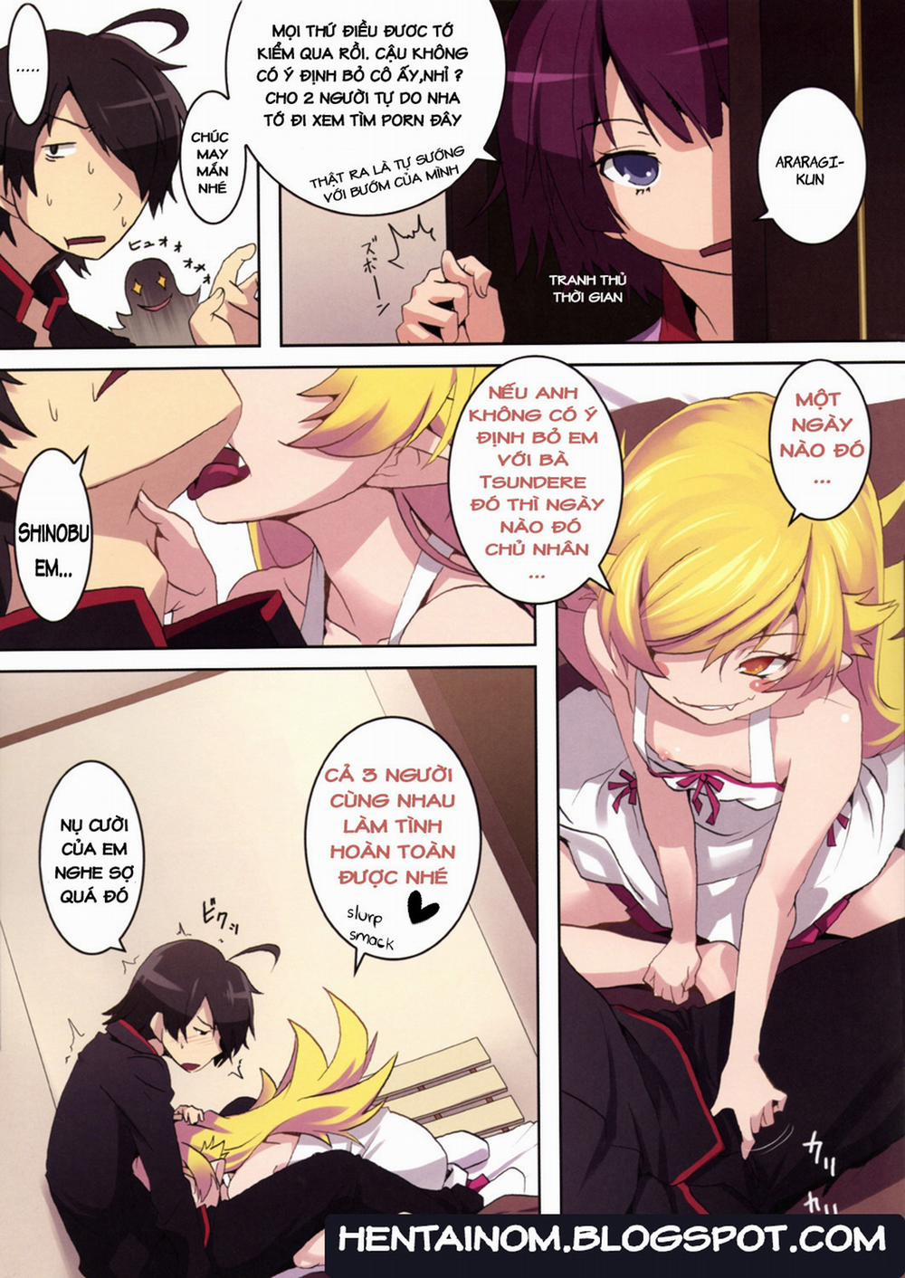 HentaiVN.net - Ảnh 3 - Sumanu Yarisugita (Bakemonogatari) [Khóa huấn luyện cấp tốc] - Chap 1