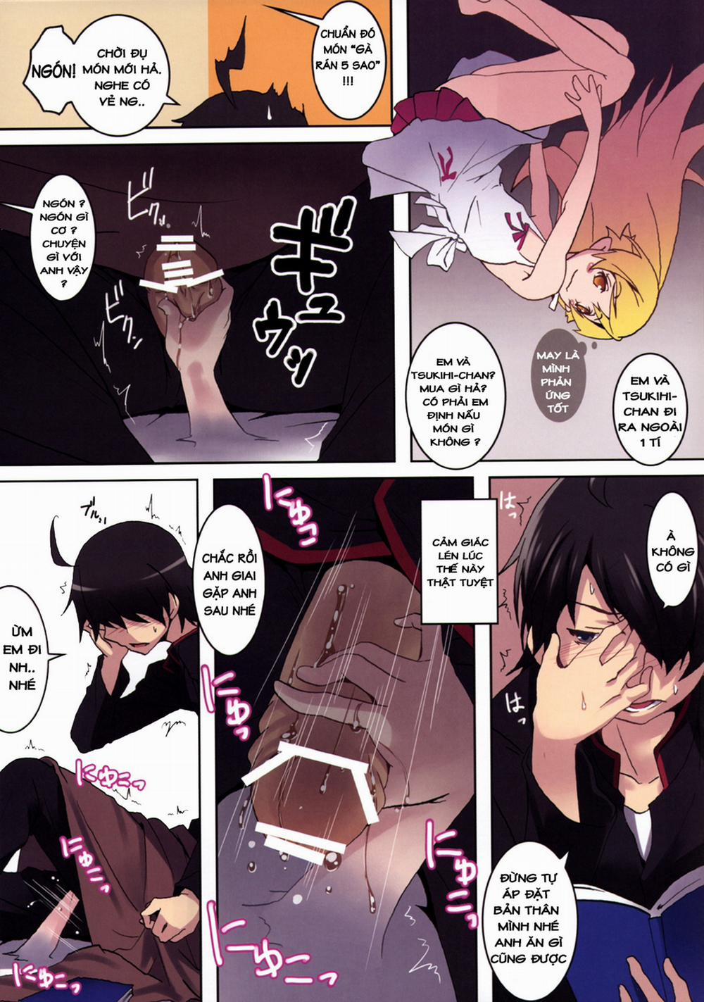 HentaiVN.net - Ảnh 5 - Sumanu Yarisugita (Bakemonogatari) [Khóa huấn luyện cấp tốc] - Chap 1