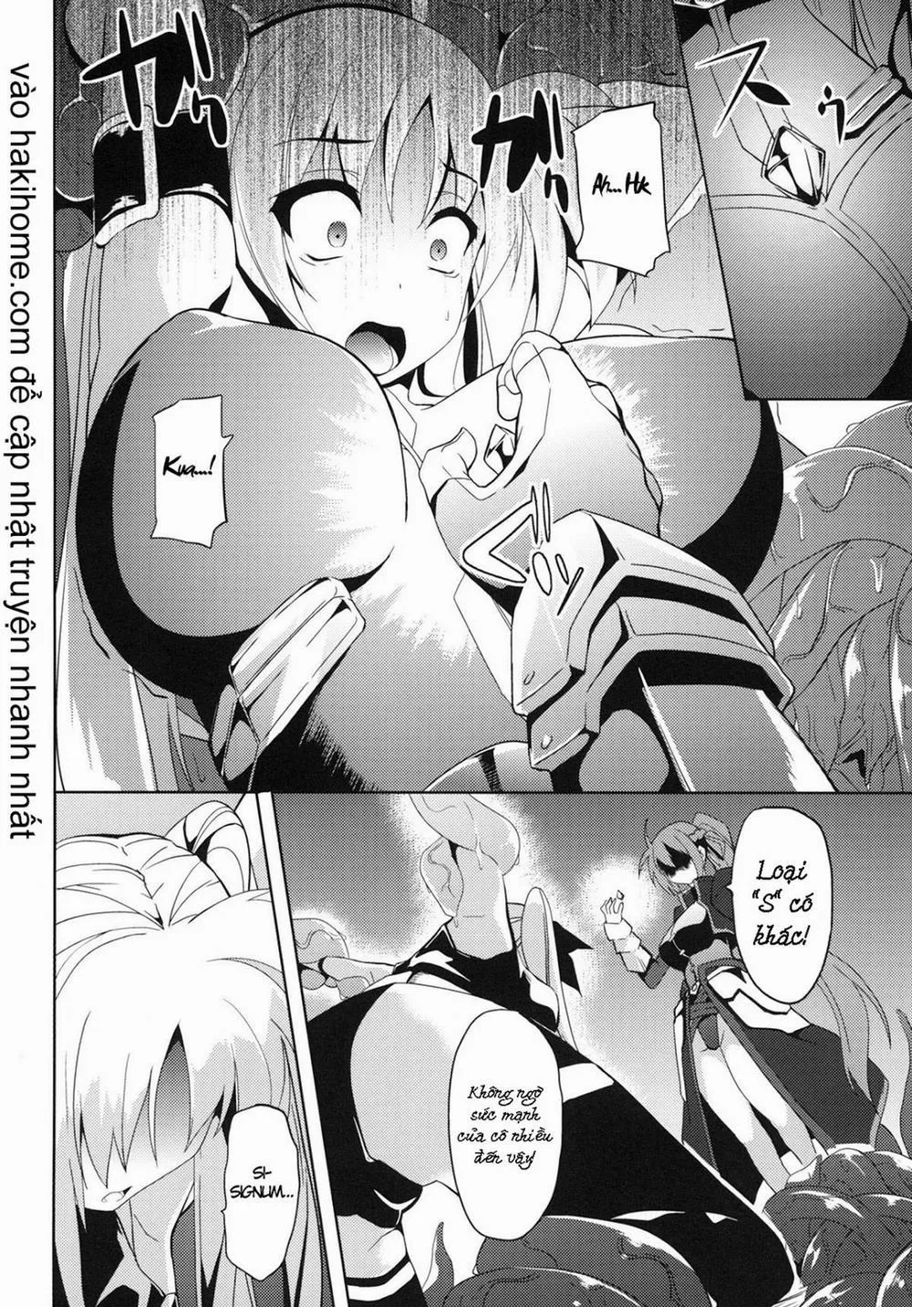 HentaiVN.net - Ảnh 5 - OVER CRASH 2 (Mahou Shoujo Lyrical Nanoha) - Chap 1