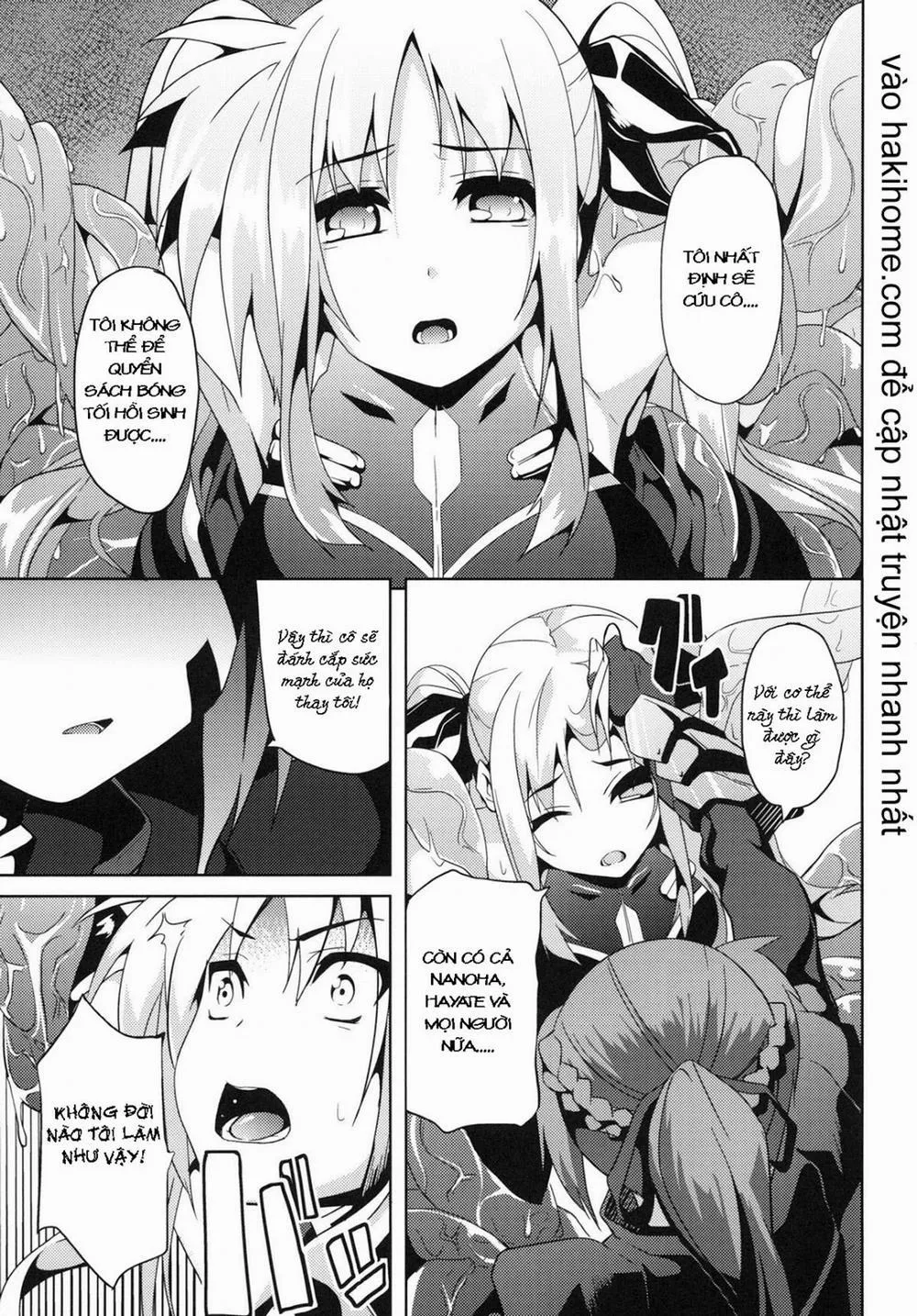 HentaiVN.net - Ảnh 6 - OVER CRASH 2 (Mahou Shoujo Lyrical Nanoha) - Chap 1