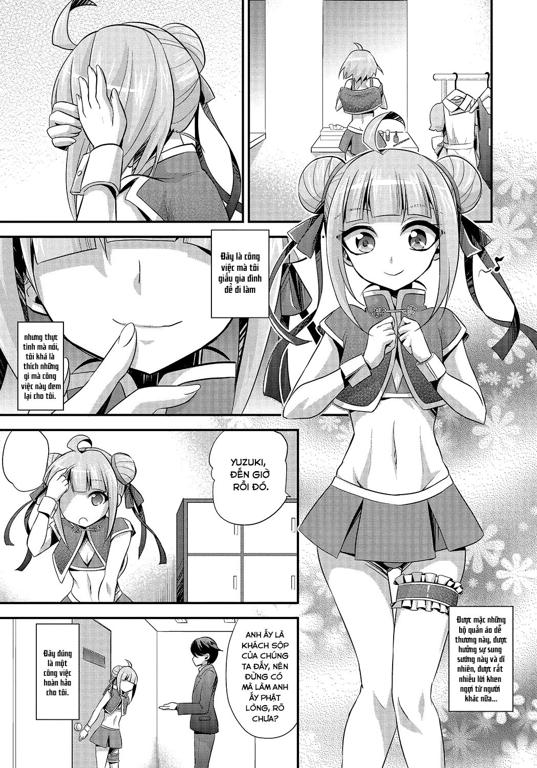 HentaiVN.net - Ảnh 4 - Naisho no Oshigoto [Otokonoko HEAVEN Vol. 24] - Chap 1