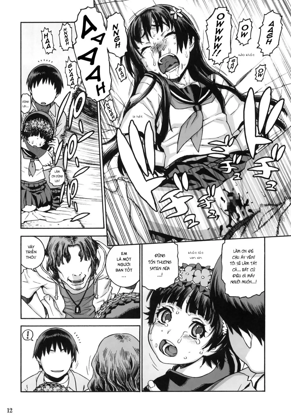 HentaiVN.net - Ảnh 10 - Đạo tàn bụ [Toaru Jiken no Heroines | A Certain Event's Heroines] - Chap 1