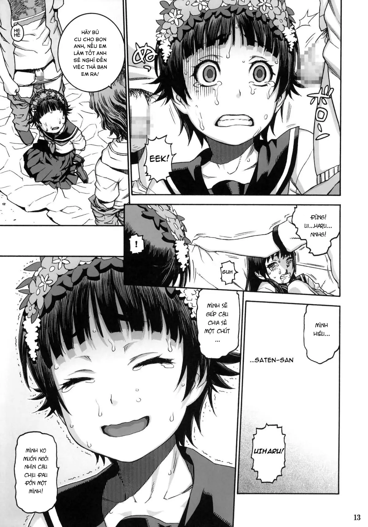 HentaiVN.net - Ảnh 11 - Đạo tàn bụ [Toaru Jiken no Heroines | A Certain Event's Heroines] - Chap 1