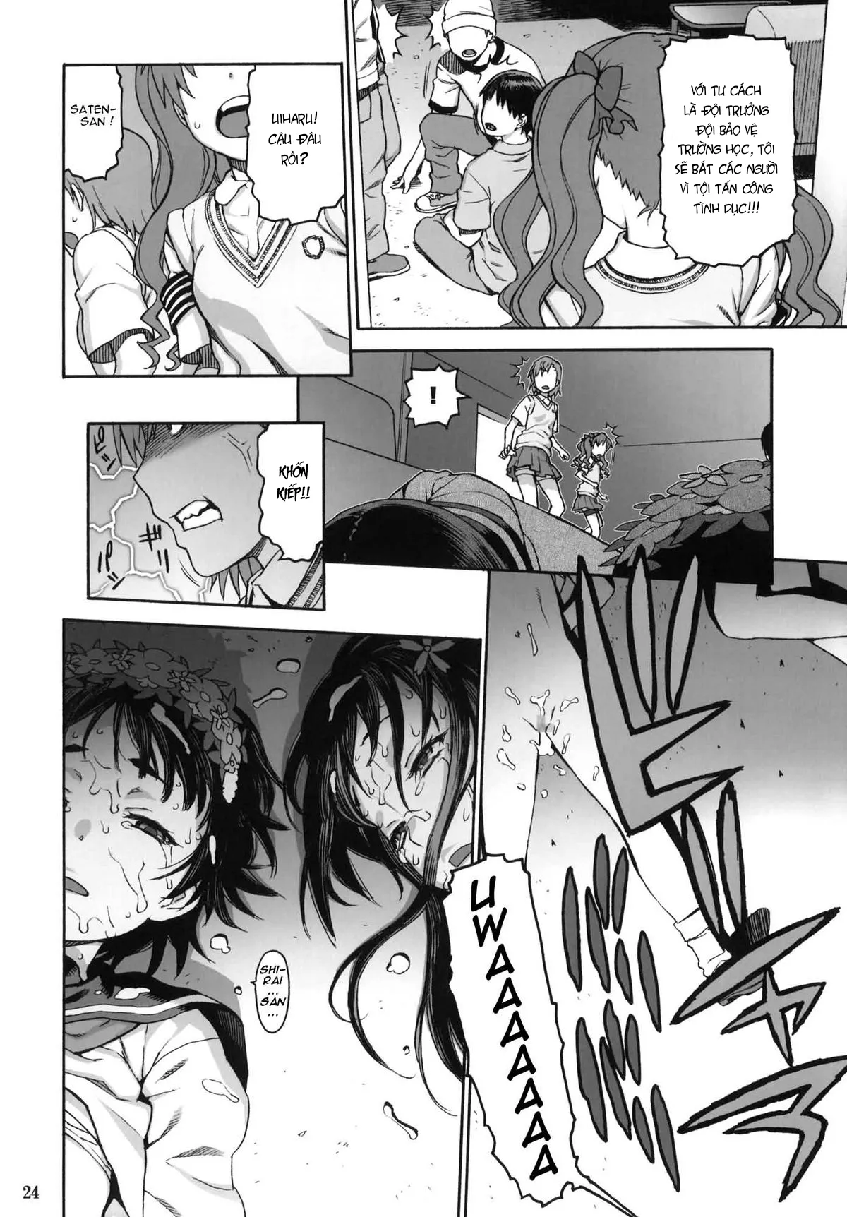 HentaiVN.net - Ảnh 22 - Đạo tàn bụ [Toaru Jiken no Heroines | A Certain Event's Heroines] - Chap 1