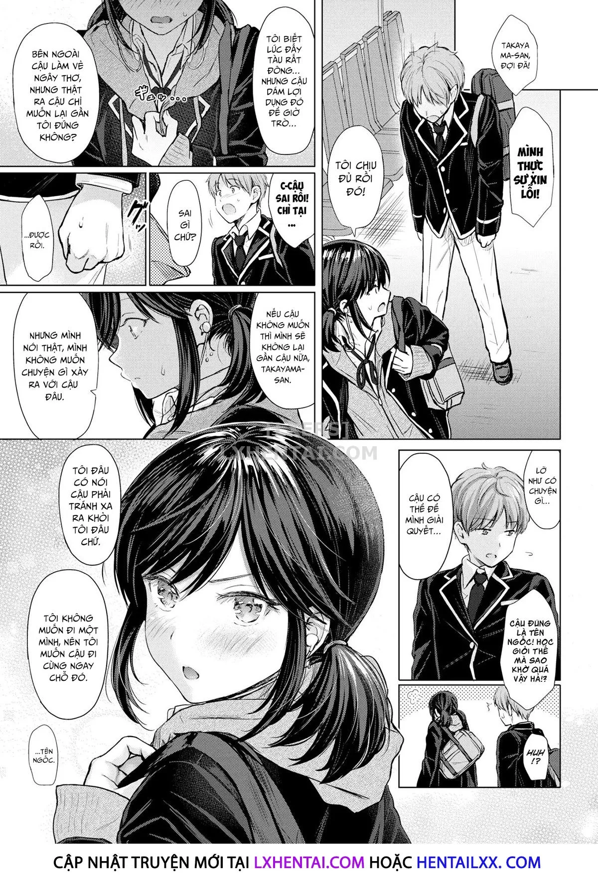 HentaiVN.net - Ảnh 11 - Contrary Emotion [Comic Kairakuten 2021-02] - Chap 1
