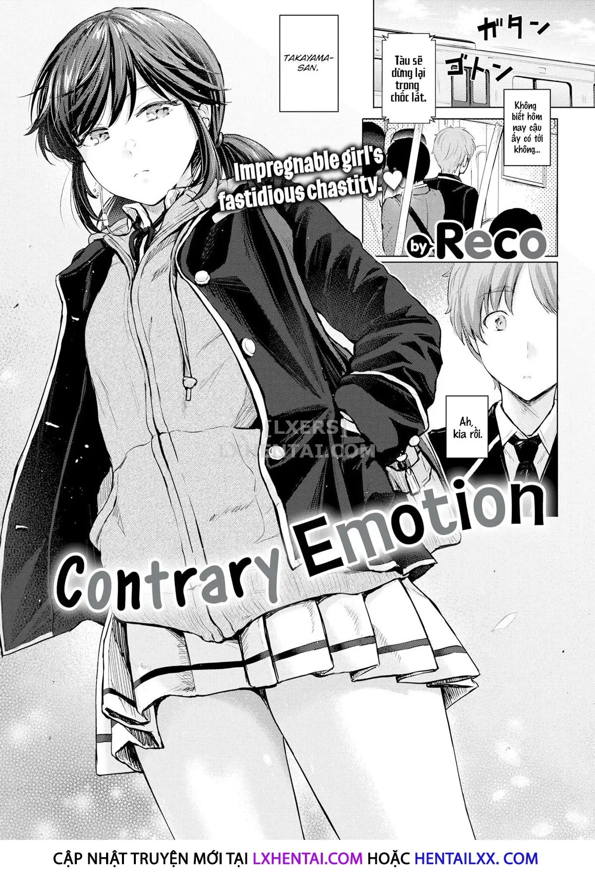 HentaiVN.net - Ảnh 3 - Contrary Emotion [Comic Kairakuten 2021-02] - Chap 1