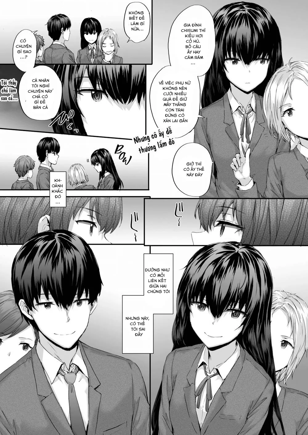 HentaiVN.net - Ảnh 4 - Cặp đôi lạnh lùng [Expressionless Resonance ; Nấu chảy nữ hoàng tuyết] - Chap 1