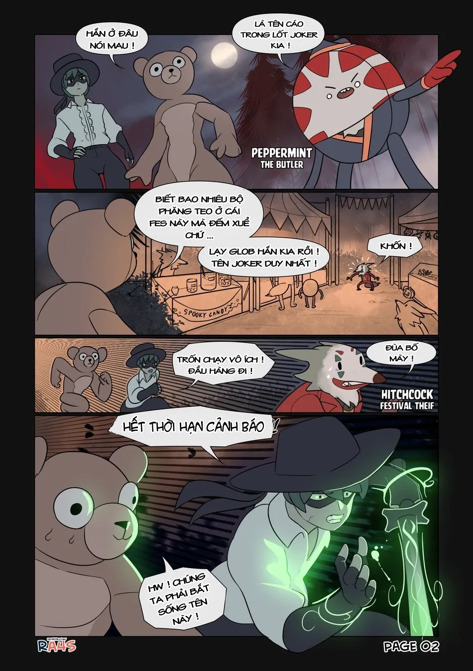 HentaiVN.net - Ảnh 3 - Night In The Fox Woods - Chap 1
