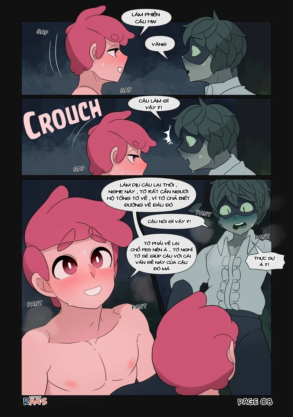 HentaiVN.net - Ảnh 9 - Night In The Fox Woods - Chap 1