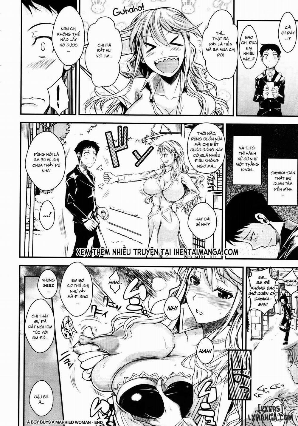 HentaiVN.net - Ảnh 26 - Shounen, Hitozuma wo Kau [A Boy Buys A Married Woman] - Chap 1
