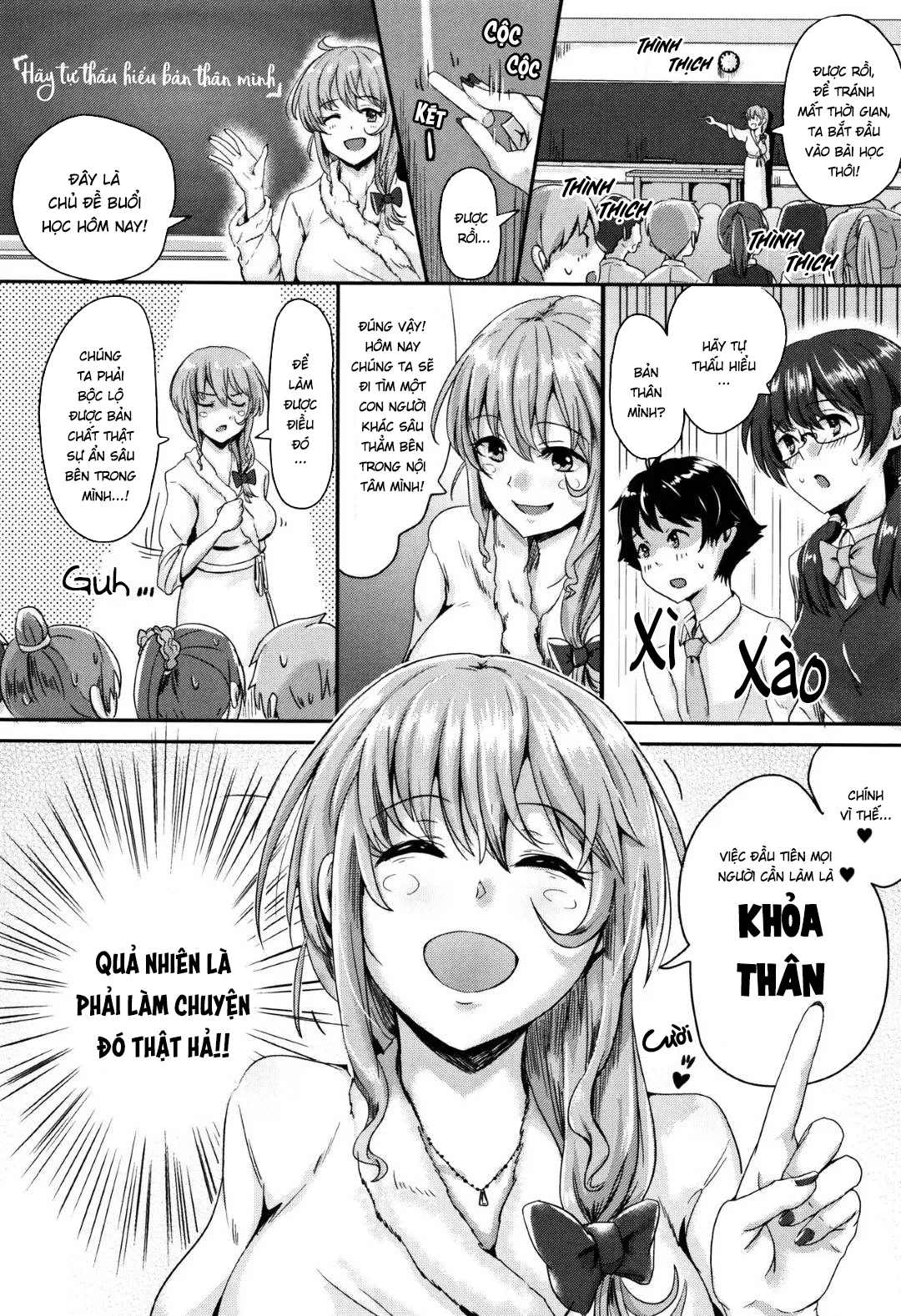 HentaiVN.net - Ảnh 3 - Lớp học ngoại khóa cùng với nữ diễn viên AV [ようこそパイセン〜AV女優の課外授業〜] - Chap 1