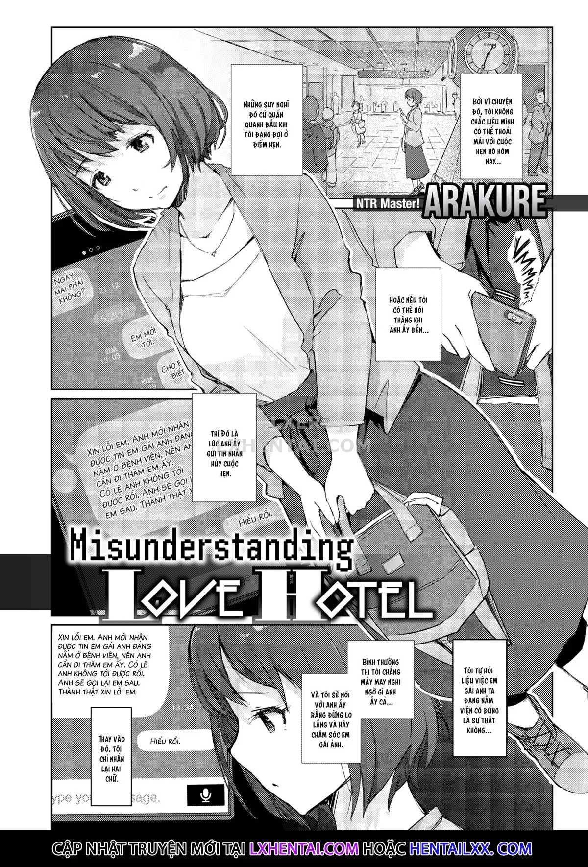 HentaiVN.net - Ảnh 3 - Misunderstanding Love Hotel - Chap 1