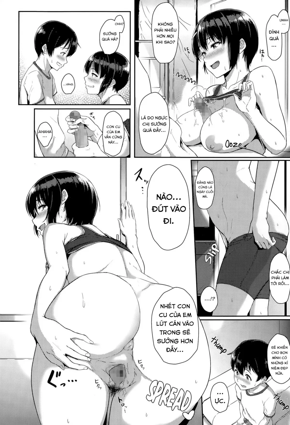 HentaiVN.net - Ảnh 14 - Gasshuku Violation! [Training Camp Violation!] - Chap 1