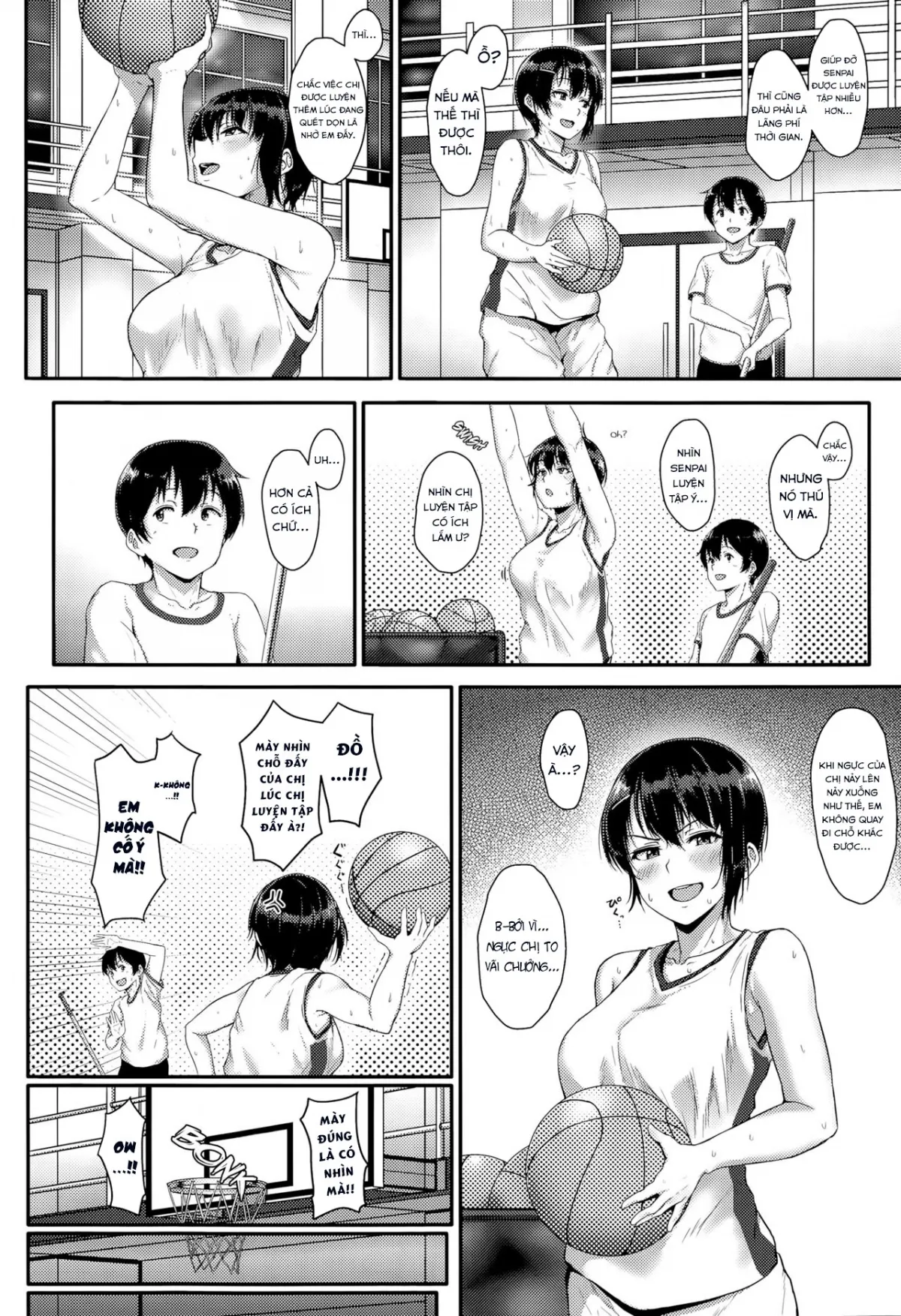HentaiVN.net - Ảnh 4 - Gasshuku Violation! [Training Camp Violation!] - Chap 1